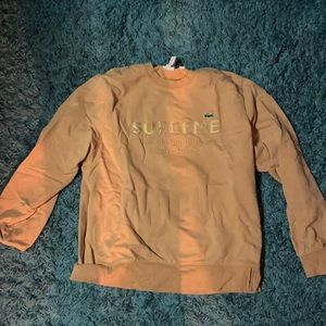 Supreme/lacoste sweatshirt